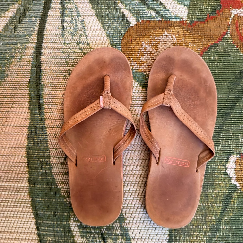 Tan Leather Sandals